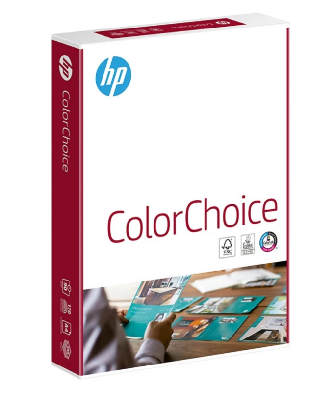 Papier satynowany ekologiczny HP Colour Choice (A4, 200g/m2, 250 arkuszy, biały)