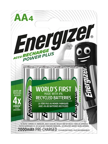 Akumulatorki Energizer Power Plus 4 sztuk