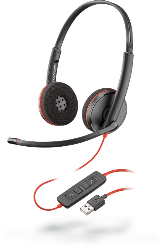 Słuchawki przewodowe Plantronics Blackwire C3220 USB-A (następca C320 M)
