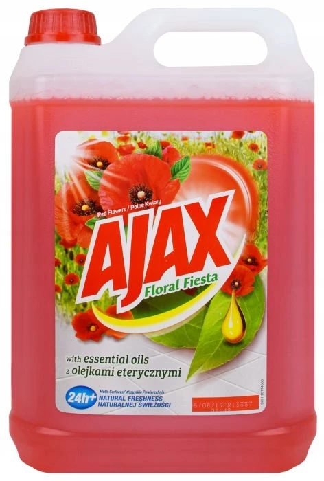 Płyn do mycia uniwersalny Ajax Floral Fiesta, polne kwiaty, 5l