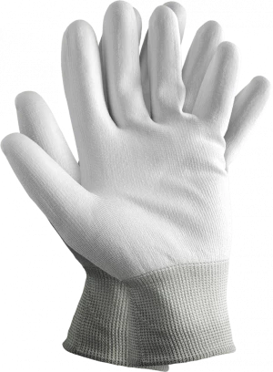 rękawice powlekane Reis Rtepo, rozmiar 9, biały