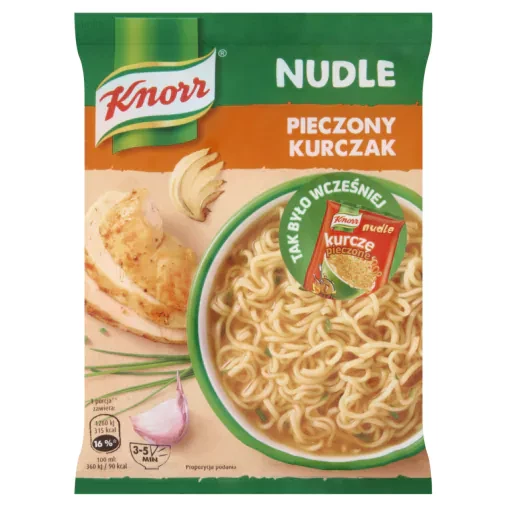 Zupa Knorr nudle, pieczony kurczak, 61g