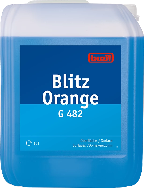 Płyn uniwersalny Buzil Blitz Orange G482, 10l, pomarańczowy
