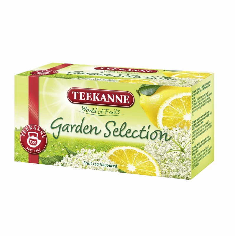 Herbata owocowa w kopertach Teekanne Garden Selection, 20 sztuk x 2.25g