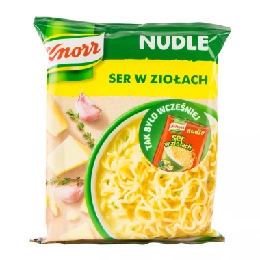 Zupa Knorr nudle, ser w ziołach, 61g