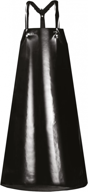 Fartuch kwasoługoochronny Pros, rozmiar 182-188cm, czarny