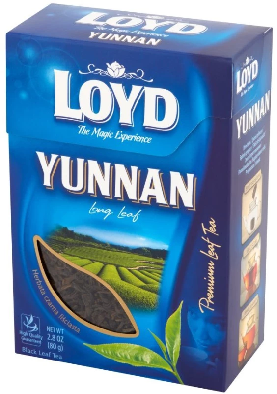 Herbata czarna liściasta Loyd Yunnan, 80g
