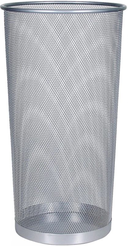 Stojak na parasole Q-Connect, metalowy srebrny