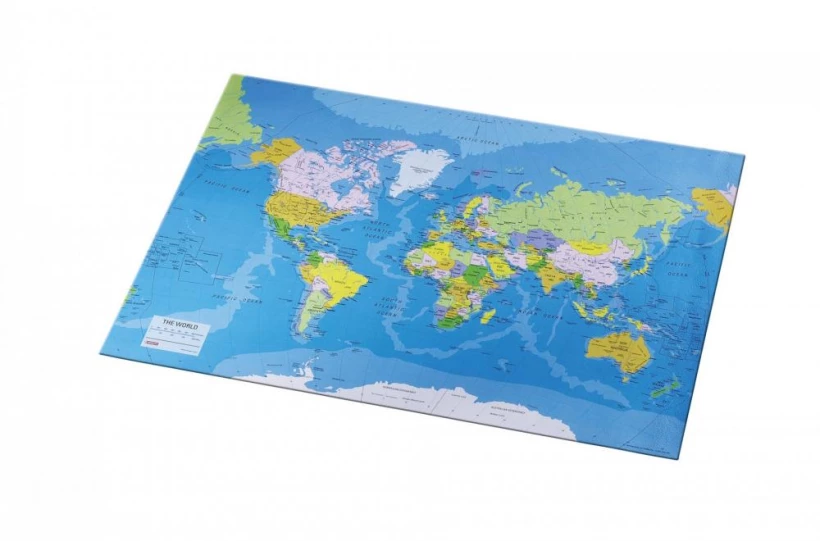 Podkład na biurko z mapą świata Esselte, 