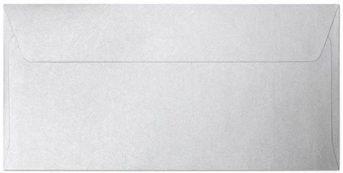 Koperta ozdobna Galeria Papieru Millenium, DL, 120g/m2, 10 sztuk, biały