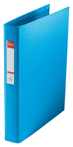 Segregator Esselte Vivida, A4, szerokość grzbietu 42mm, do 190 kartek, 2 ringi, niebieski