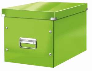Pudło uniwersalne Leitz Click&amp;Store, rozmiar L (320x310x360mm), zielony
