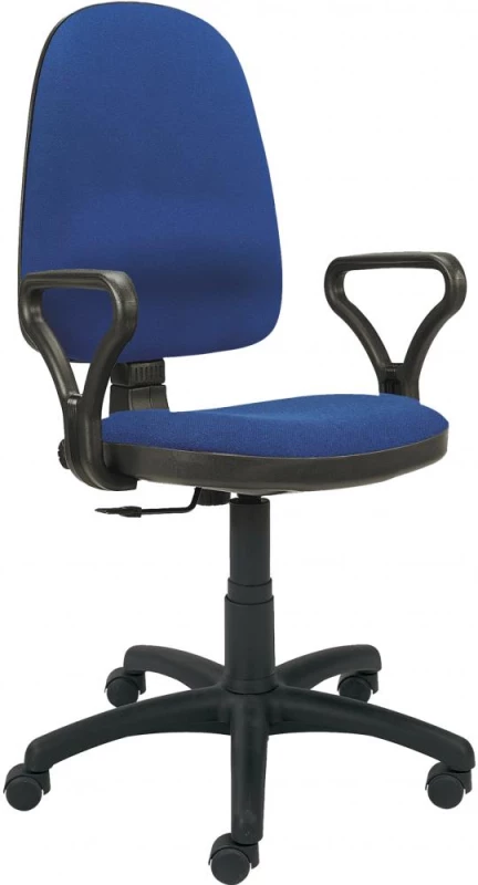 Krzesło obrotowe Nowy Styl Bravo C14, profil GTP, niebieski