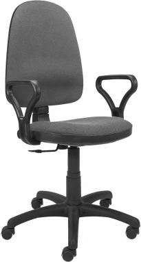 Krzesło obrotowe Nowy Styl Bravo CU73, profil GTP, szaro-czarny