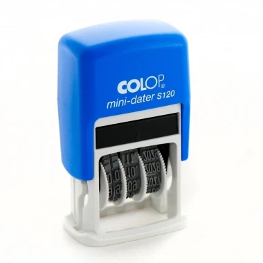 Datownik Colop Mini Printer S-120, wersja cyfrowa, wkład czarny