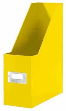 Organizer Leitz Wow Click&amp;Store, A4, 95mm, do 950 kartek, żółty