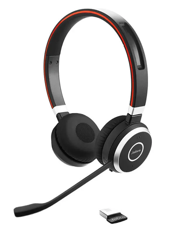  słuchawki bezprzewodowe Jabra Biznes Evolve 65 SE 380A Stereo, czarny UC link 