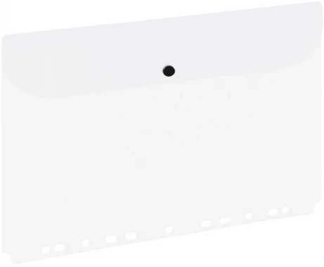 Teczka kopertowa Grand ZP045A, A4, na zatrzask, europerforacja, biały