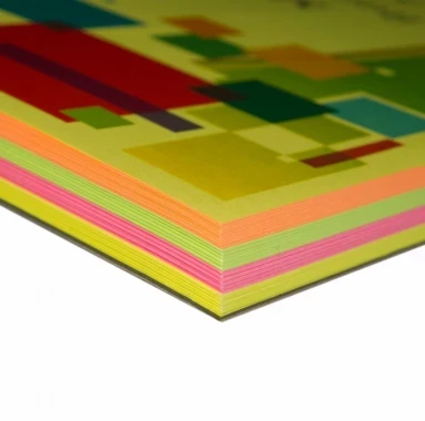 Papier ksero Emerson, A4, 80g/m2, 100 arkuszy, mix kolorów neonowych 4x25 ark.