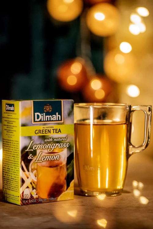 Herbata zielona w torebkach Dilmah Lemongrass &amp; lemon 20sztuk