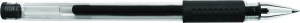 długopis żelowy Donau, 0.25mm, czarny