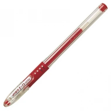 długopis żelowy Pilot, G1 Grip, 0.5mm, czerwony