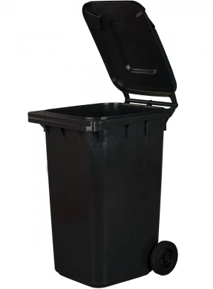 Pojemnik na odpady, 240l, grafitowy