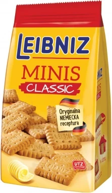 Herbatniki Leibniz Minis Classic, maślany, 120g