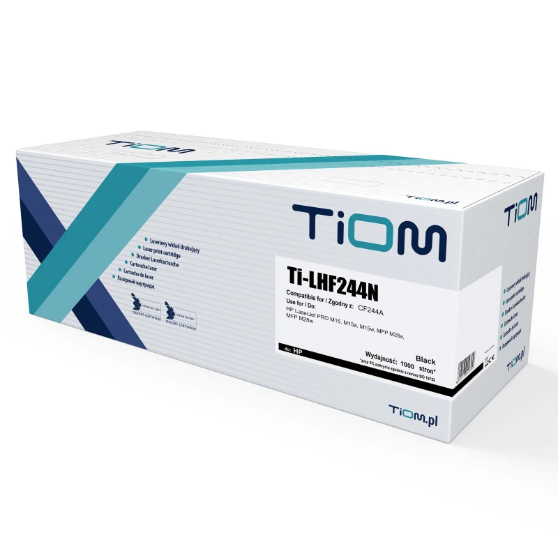 Toner Tiom Ti-LHF244N 44A (CF244A), 1000 stron, black (czarny)