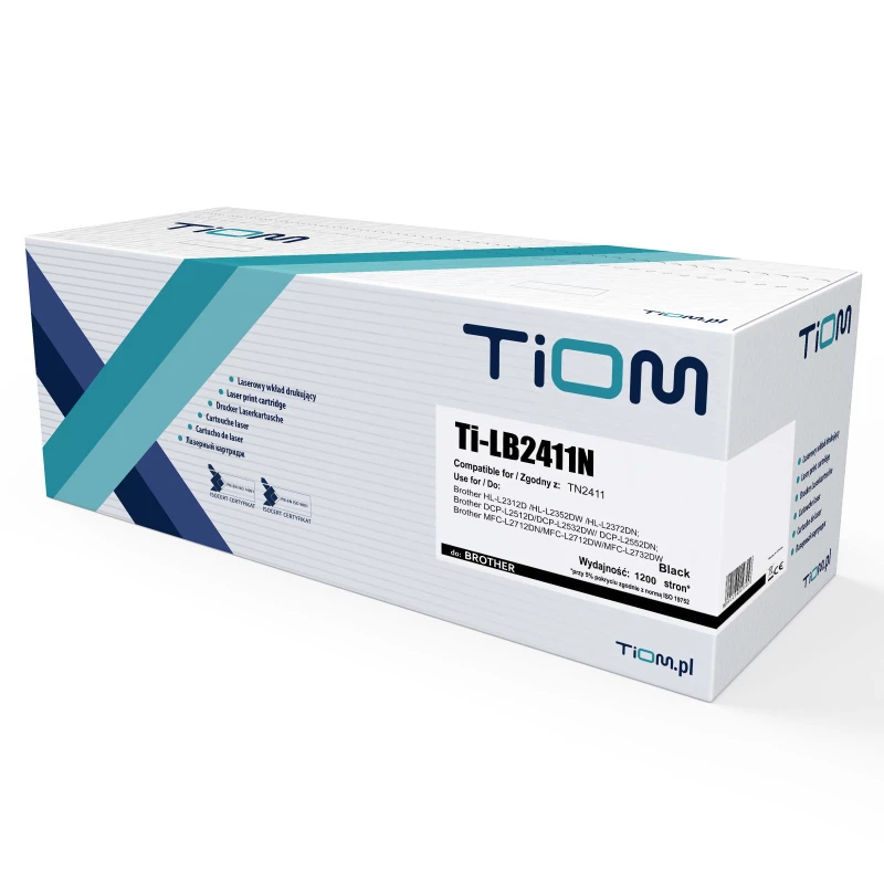 Toner Tiom Ti-LB2411N (TN2411), 1200 stron, black (czarny)