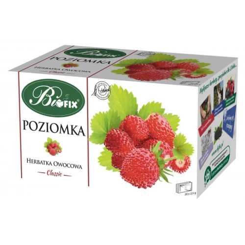 Bi FIX Classic Poziomka herbatka owocowa ekspresowa 20 x 2.5g