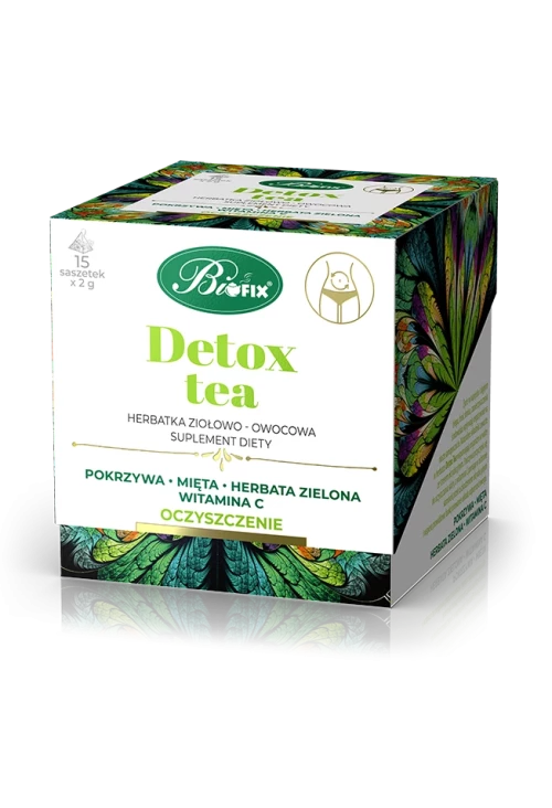 Herbatka Bifix Detox Tea, oczyszczenie, 15 sztuk x 2g