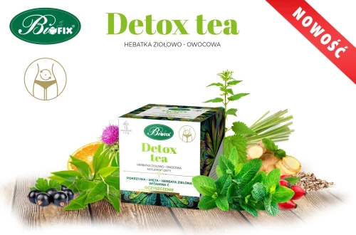 Bifix Detox Tea herbatka ziołowo–owocowa 15 torebek 30g