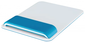 Podkładka ergonomiczna pod mysz i nadgarstek Leitz Ergo WOW, 200x23x260 mm, biało-niebieski