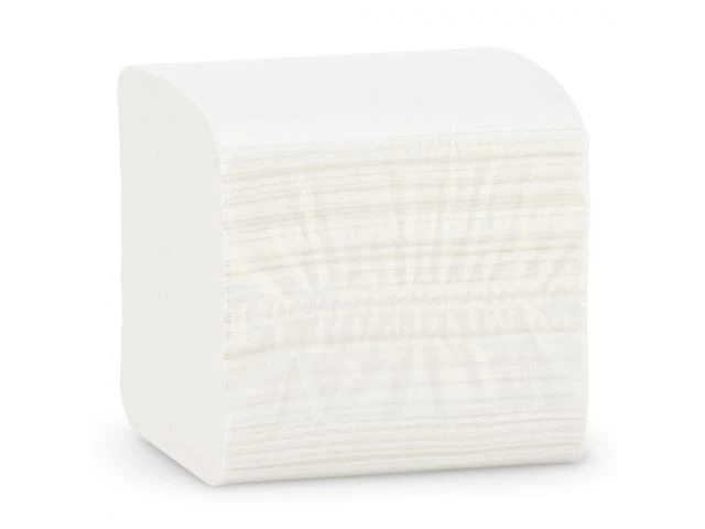 Papier toaletowy Merida Top, 2-warstwowy, w składce, 9.5x21cm, 40x225 sztuk, biały