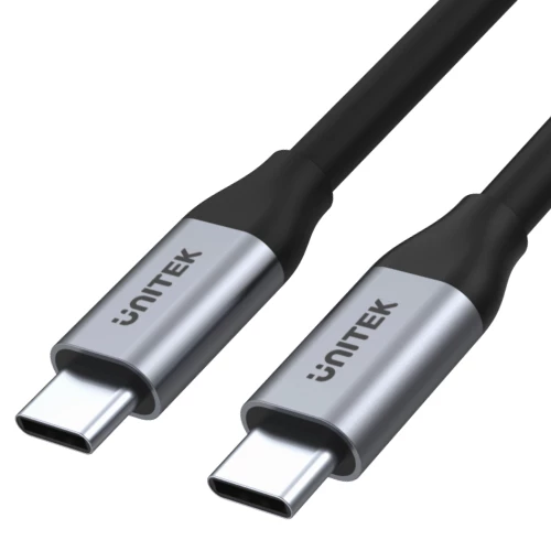 Kabel USB-C na USB-C Unitek, 1m, czarny