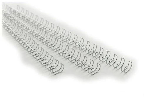 Grzbiety do bindowania Argo, drut, 6.4mm, 100 sztuk, biały