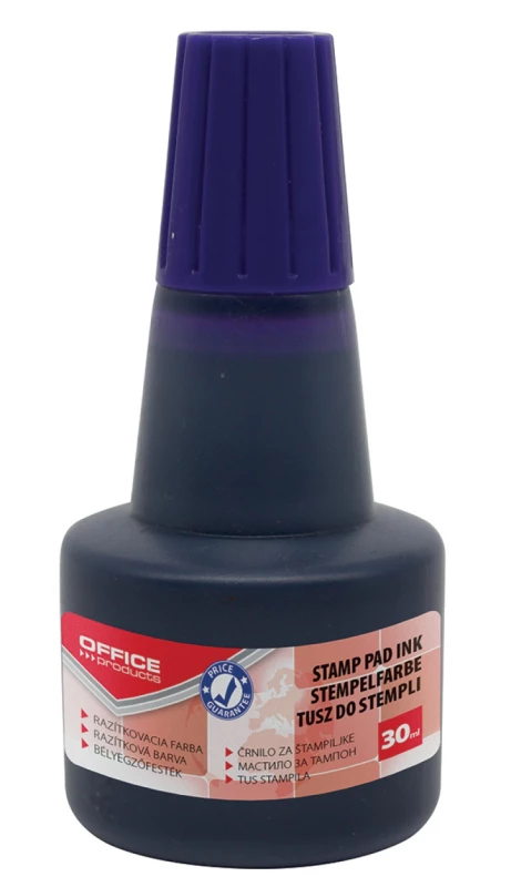  tusz do stempli Office Products, 30ml, fioletowy 