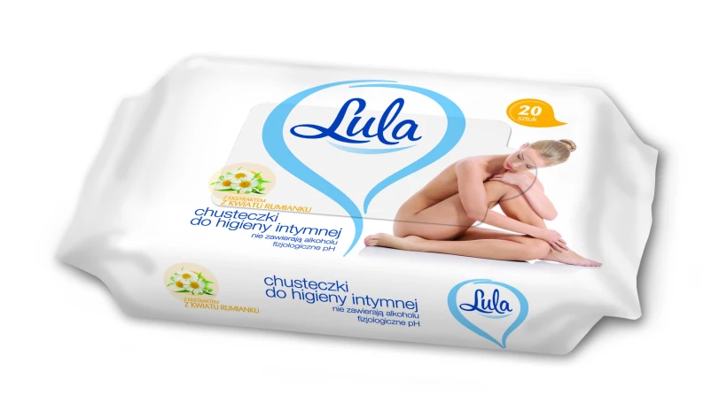 Chusteczki do higieny intymnej Lula, 20 sztuk