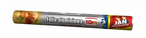 Folia aluminiowa Jan Niezbędny, rolka, 10m