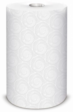 ręcznik papierowy Velvet Boost, 3-warstwowy, w roli, 1 rolka, biały