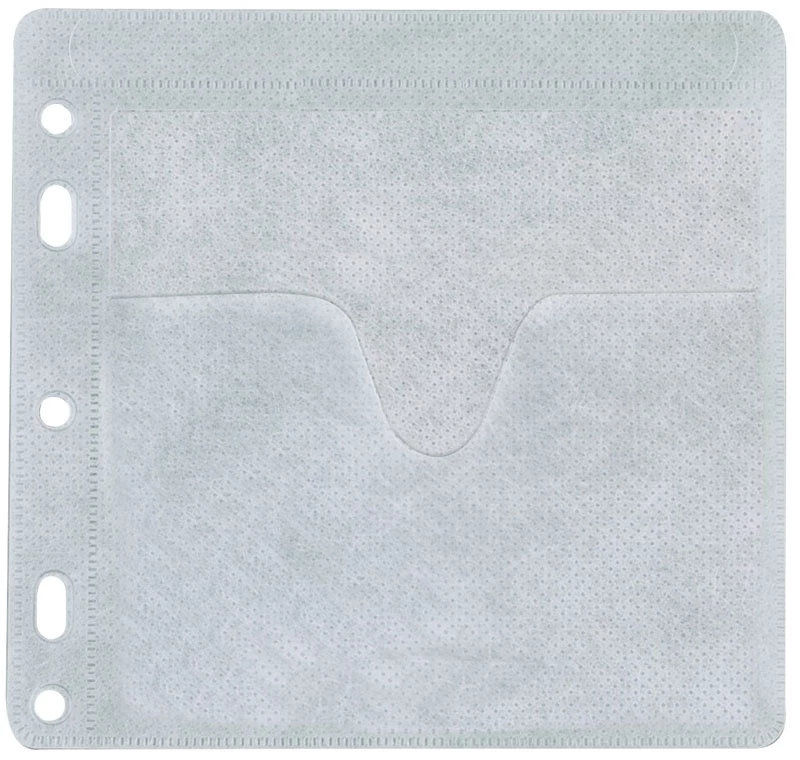 Koperta z oknem na CD/DVD Q-Connect, 40 sztuk, biały