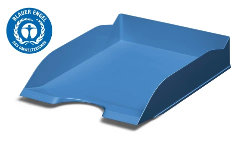 Półka na dokumenty Durable ECO, A4, plastikowa, niebieski