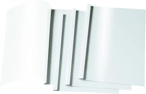 Okładki do termobindowania Argo Standing Lux Lami, A4, 9mm, do 90 kartek, 80 sztuk, biały