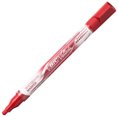 Marker suchościeralny BIC Velleda, Liquid Ink Pocket, okrągła, 4.2 mm, czerwony