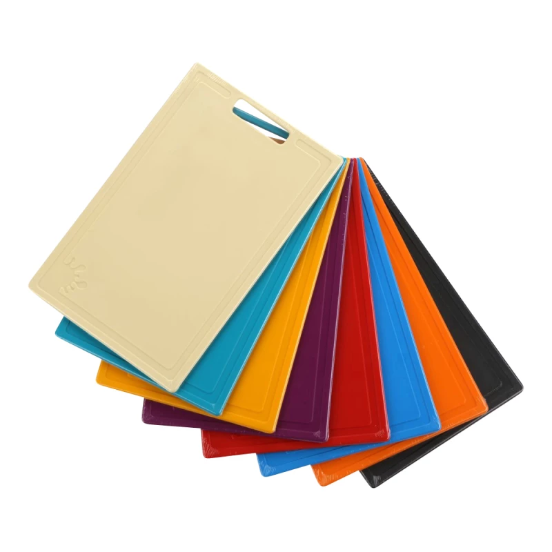 Deska do krojenia antypoślizgowa Ms Tworzywa dla Domu, Splash, 31.5x20cm, tworzywo sztuczne, mix kolorów