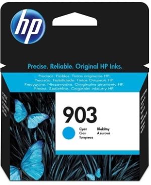 Tusz HP 903 (T6L87AE#301), 315 stron, 4ml, cyan (błękitny)