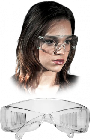 Okulary ochronne Reis Gog-Ice, przeciwodpryskowe, bezbarwny