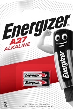 Bateria specjalistyczna Energizer, A27, 12V, 2 sztuki