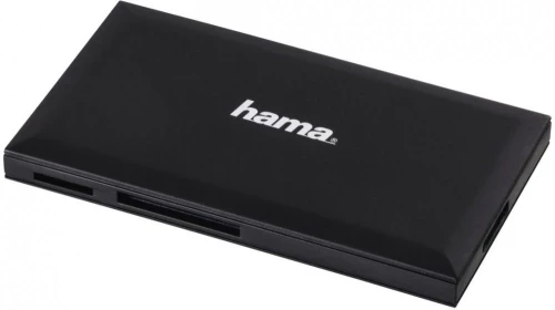 Czytnik kart pamięci Hama Multi, USB 3.0, SD/mSD/CF/MS, czarny